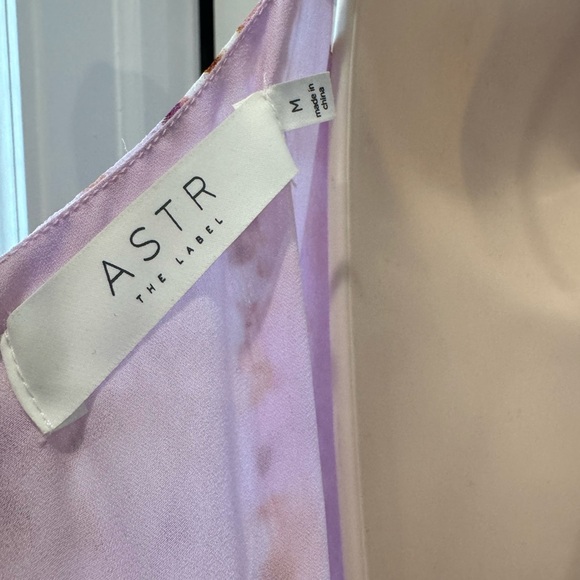 Astr Floral Maxi Dress in Pink and Purple - Picture 7 of 8